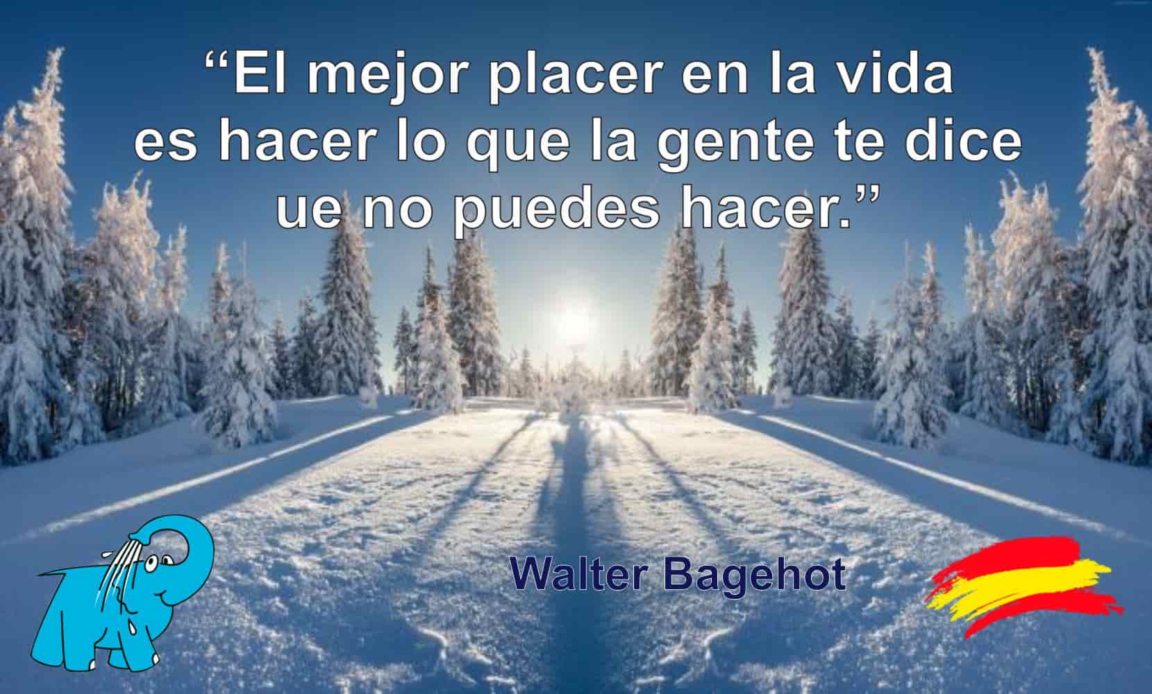 El mejor placer en la vida es hacer lo que la gente te dice que no puedes hacer.